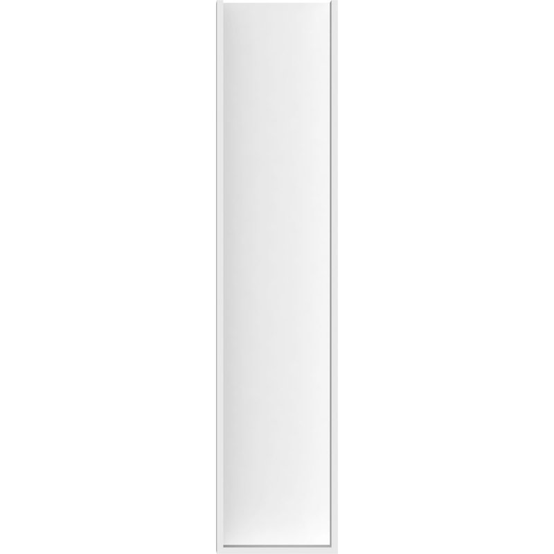 Persienne en PVC de qualité architecturale avec extrémités en bloc Thorton, L 7 po, H 32 po x P 24 po