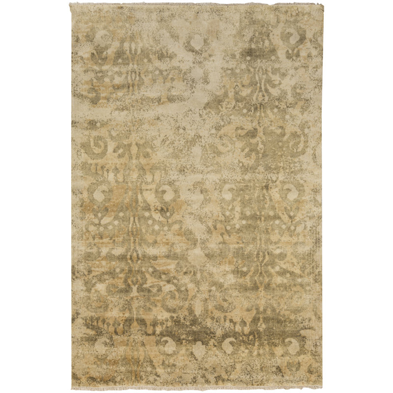 Dib Wool Oriental Indoor Rug, Rectangle 2' x 3'