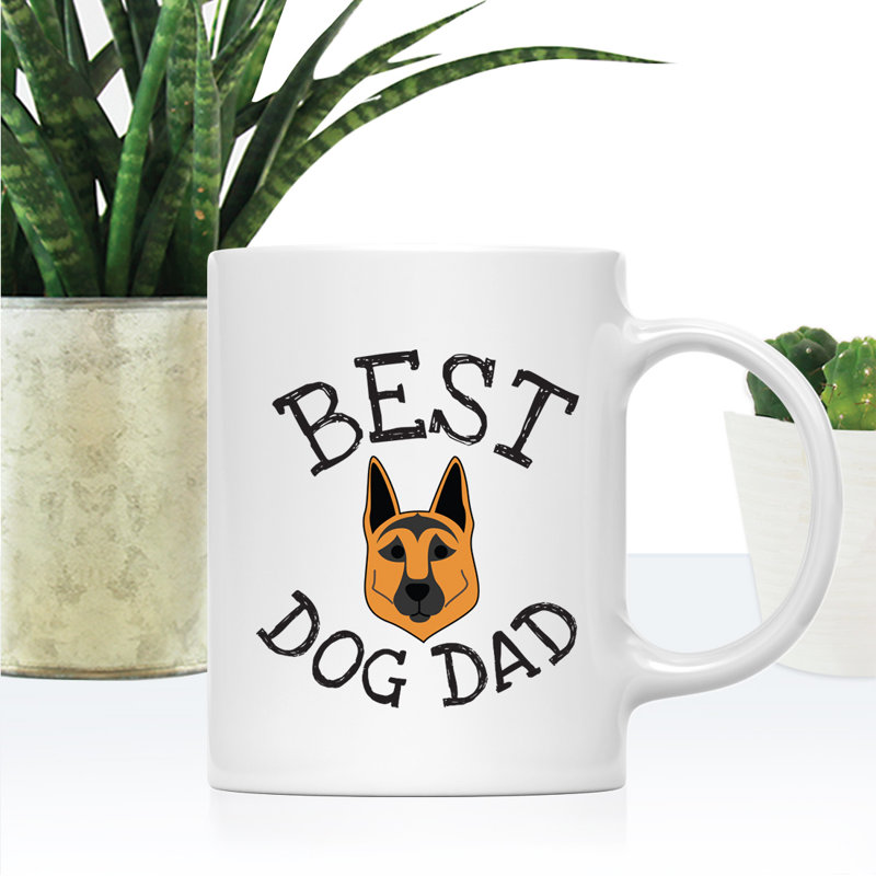 Tasse à café Best Dog Dad, Berger allemand