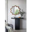 Miroir d'appoint 31 "x 30" en bois avec cadre unique