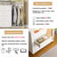 Commode 4 tiroirs avec porte-vêtements et armoire à bijoux