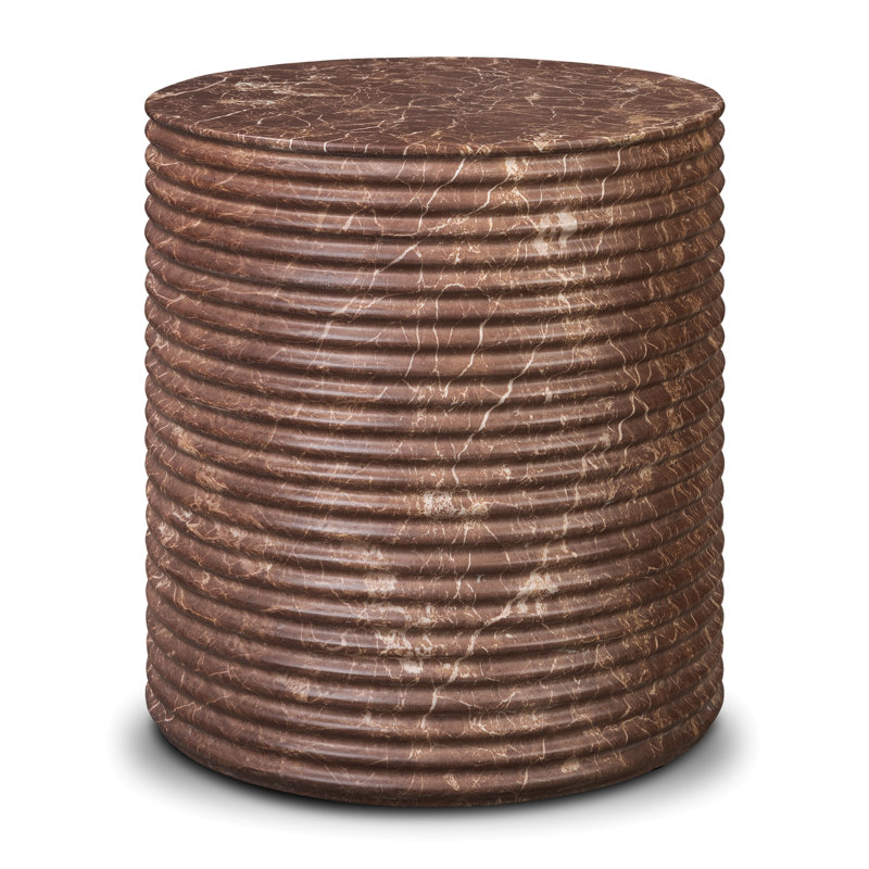 Table d'appoint Riba 16 "Riba, Rouge bordeaux