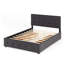 Grand lit plateforme avec rangement capitonné-935270906