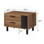 Desnoyer 2 - Drawer Nightstand in Brown/Black