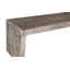 Straightaway Gray Stone Bench