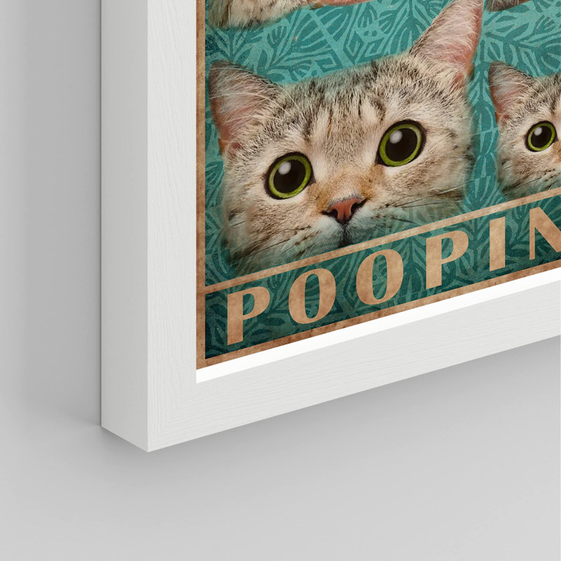 «Are You Pooping» sur, Blanc, H 16 po x l 12 po