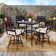 Alyne Square 4 - Person 32'' Long Bar Height Dining Set with Cushions