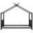 Metal House Platform Bed-1119487397