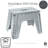 1 - Step Plastic Lightweight Folding Step Stool-1845266570