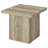 Devar Square Engineered Wood End Table Distressed Pine-1657673172