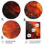 Volcanic Tachisme Fusion 2 - art mural en métal Tachisme-2051925093
