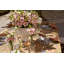 Nappe Damaris - rose / moutarde - 71 po x 142 po-1932814949