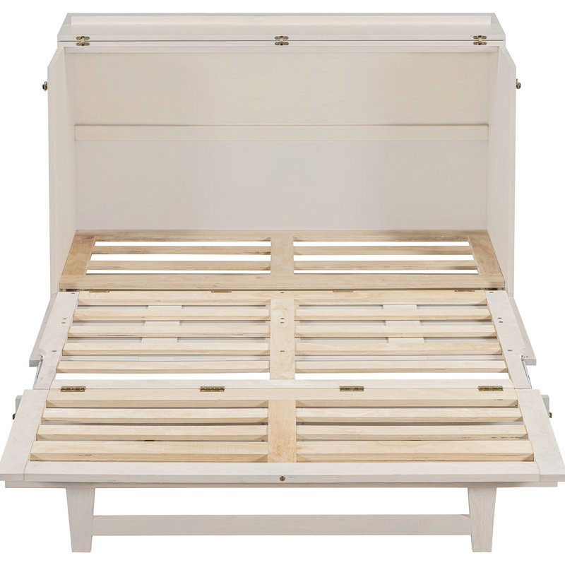 Lit blanc brossé avec tiroirs et connexions généreux. Maximisez l'efficacité de l'espace. Capacité de poids de 450 lb Devant de bande à la mode. Rangement pratique. Chargement pratique. Matelas