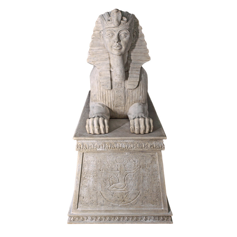 Grand Stone Egyptian Sphinx Statue