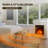 47.6'' W Electric Fireplace-75051989