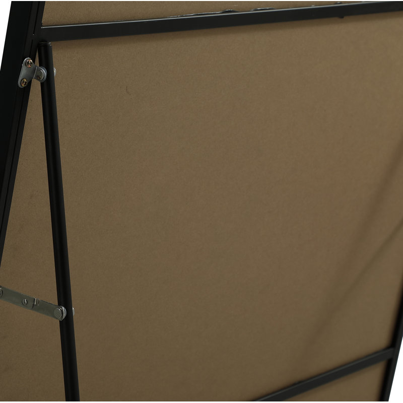 Miroir Sabine, 60 po x 36 po, Noir