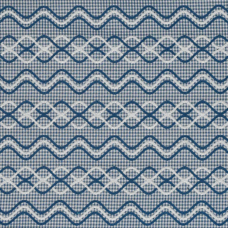 Tissu glenwick Prive, Indigo