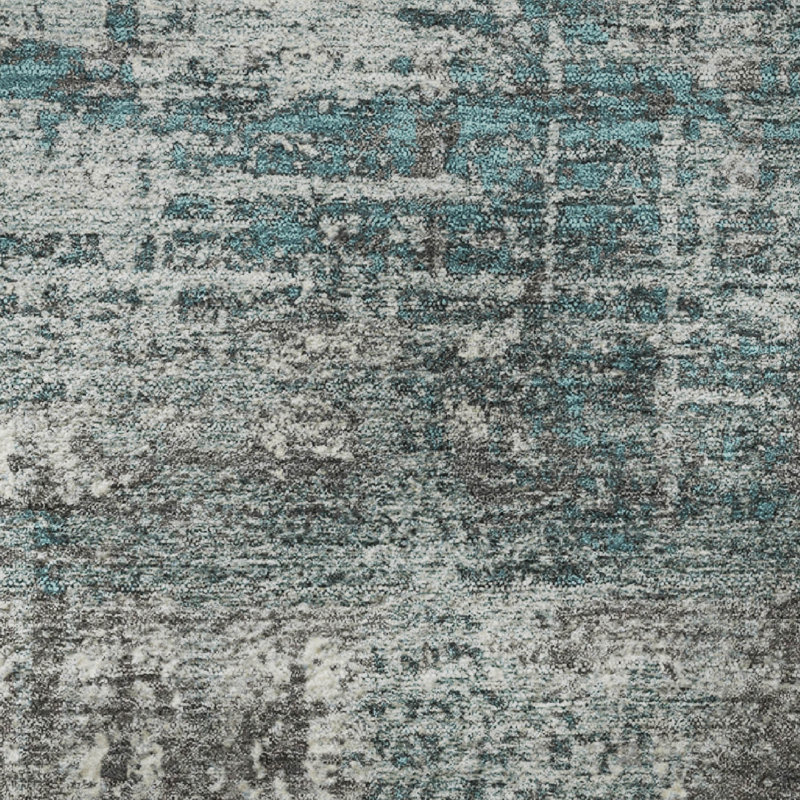 Tapis géométrique de qualité supérieure lavable à la machine Mouton, Rectangle 10 pi x 14 pi