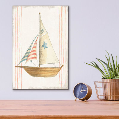 «Floursack Nautical 7 No Words» par Danhui Nai, art mural en verre acrylique