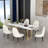 Lopato Unfinished Metal Base Dining Table