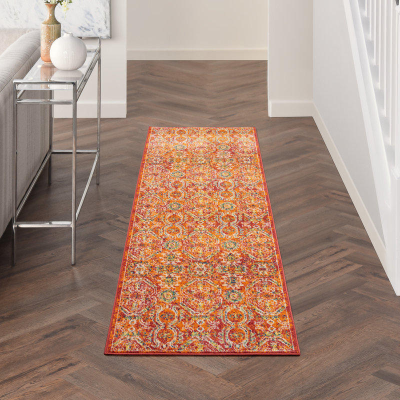 Mackeyla Oriental Indoor Rug, Runner 2'3" x 7'6"