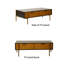 Table basse de style américain