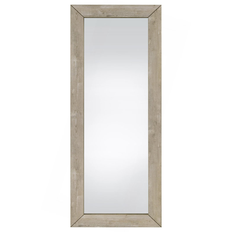 Grey Washed Oak Full Length Mirror