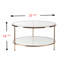 Table basse, table basse avec tablette