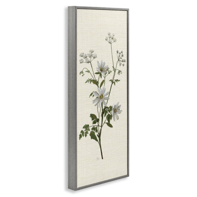 Budding Wild Herbs Framed Giclee Art, design by Nan