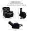 Fauteuil inclinable électrique en cuir de qualité supérieure avec fonction de levage, de massage et de chauffage-2018185985