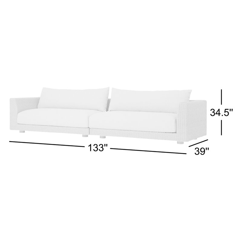 Sylvan Outdoor 2 Piece Sectional
