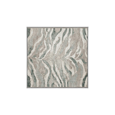 Machine Washable Gray Area Rug