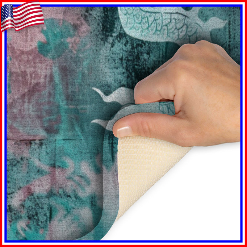 Tapis de bain Dragon, L 24 po x L 17 po