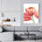 Three Tulips Closeup - Floral Canvas for Home Decor