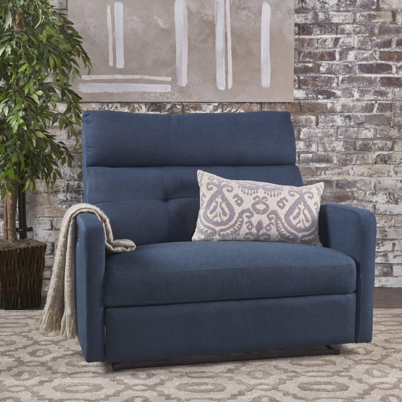 Causeuse inclinable, canapé double inclinable en cuir, causeuse inclinable 1 pièce en tissu, support mural