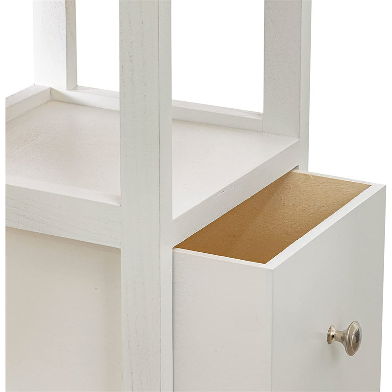 Narayanan 25cm W Manufactured Wood Bedside Table