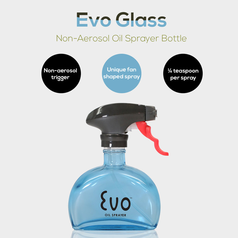 Vaporisateur Evo Glass Trigger, H 5 po x l 6 po x P 2 po, Bleu