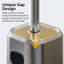 EAST OAK 50,000 BTU Patio Heater, Stainless Steel