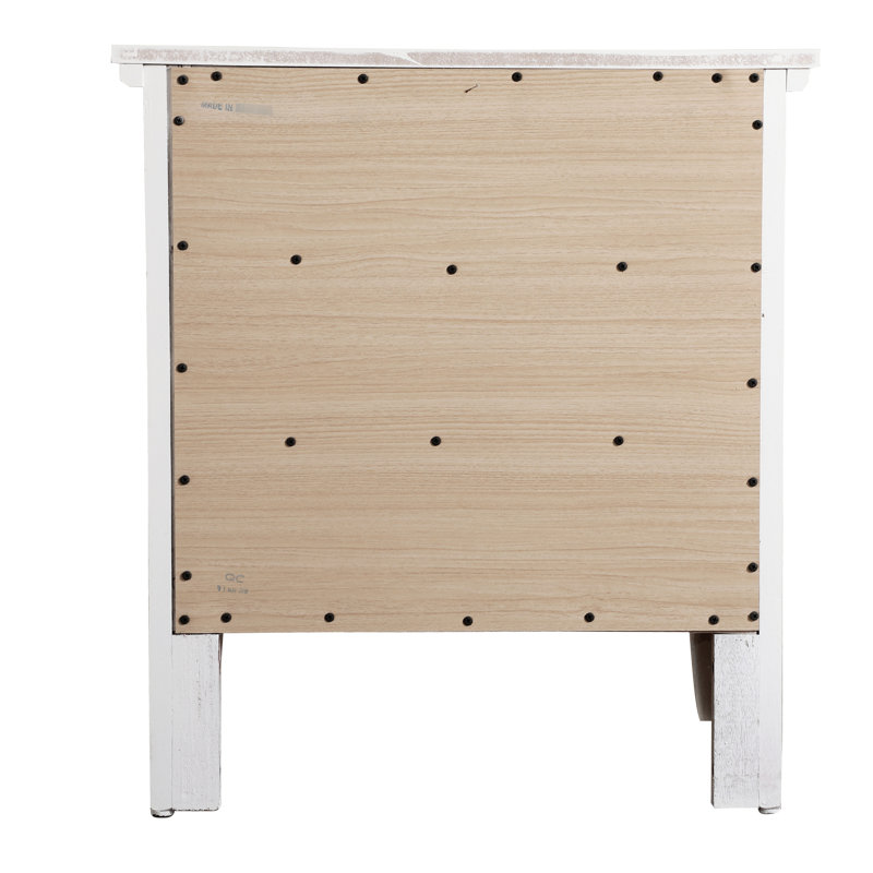 Table de chevet charmante en chêne avec espace pour la décoration - H 26 po x l 24 po x P 18 po, sans assemblage, plateau de table spacieux, tiroir en bois aggloméré, 26 po x 24 po x P 18 po, assemblage nécessaire, espace de table suffisant