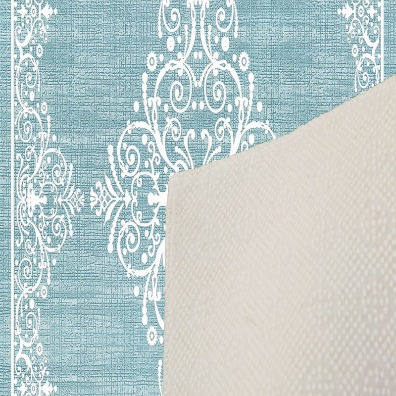 Luxurious 3D Printed Woven Carpet, 55.1 x 86.6 inches | 100% Polyester, Antibacterial, Machine Washable | Non-Slip PVC Felt Dot Underside, 0.3 in Pile Height | Perfect for Living Room, Bedroom & Home Decor