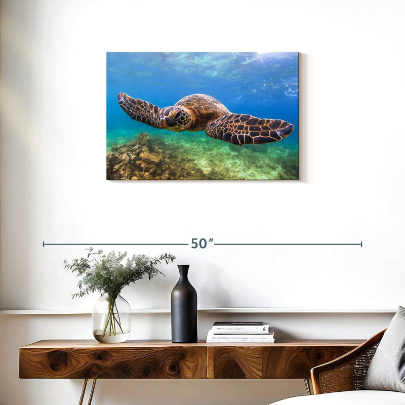 Crowle Flapping Turtle, 20" H x 30" W