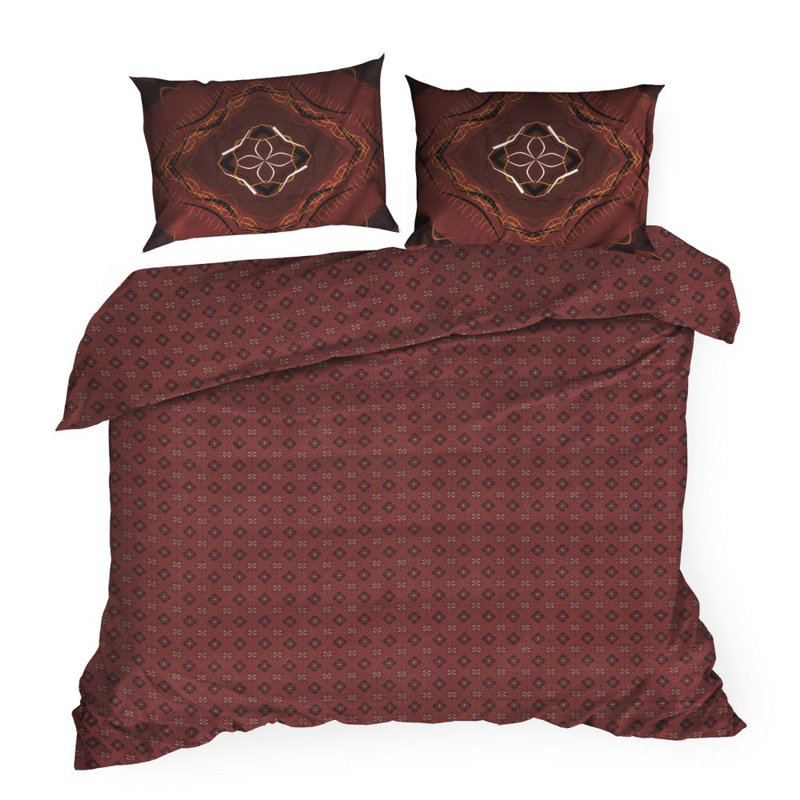Cotton Plaid Duvet Cover Set with Pillowcases