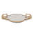 Keler Glass and Iron Decorative Tray