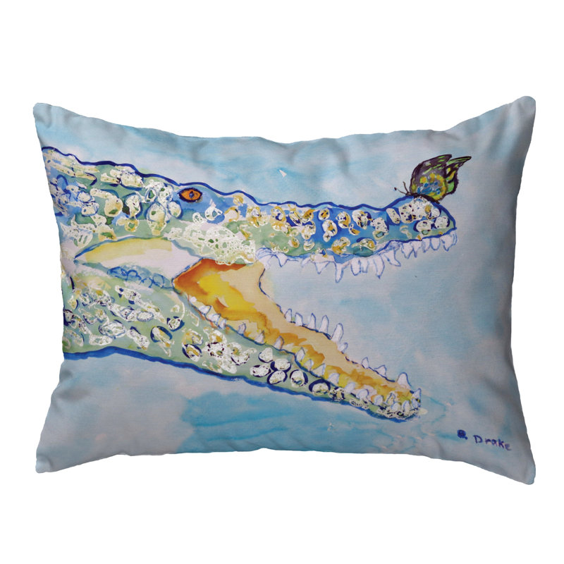  Coussin lombaire intérieur / extérieur Croc and Butterfly