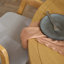 4 -Person Rubberwood Solid Wood Dining Set-617184947