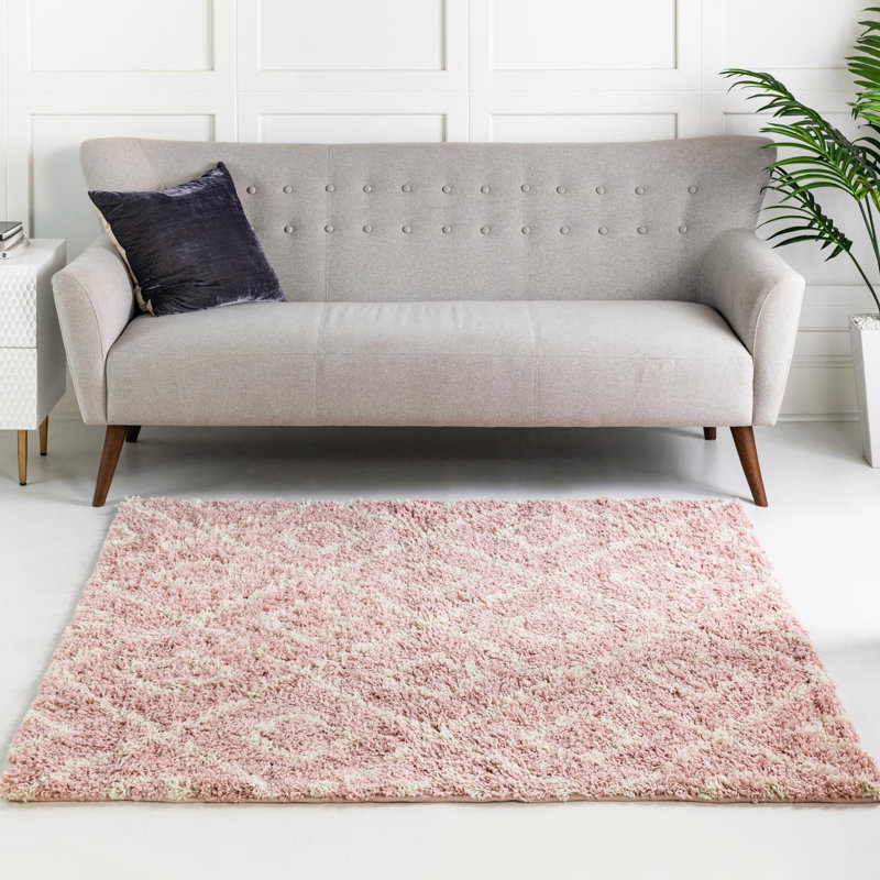 Annehild Geometric Indoor Rug, Square 6'