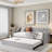 Upholstered Daybed With Pop Up Trundle-1847279672