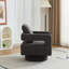 Fauteuil d'appoint pivotant carré avec dossier ouvert 29,13 po-879750212
