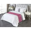 Ambesonne Yellow and Purple Bed Runner Geometric Style Hot Pink Dark Taupe-106941911