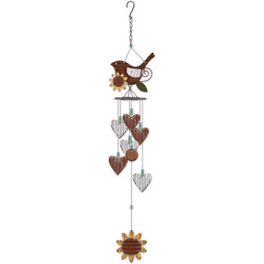 Andriea Angels & Cherubs Wind Chime - Solar Powered Arlmont & Co.